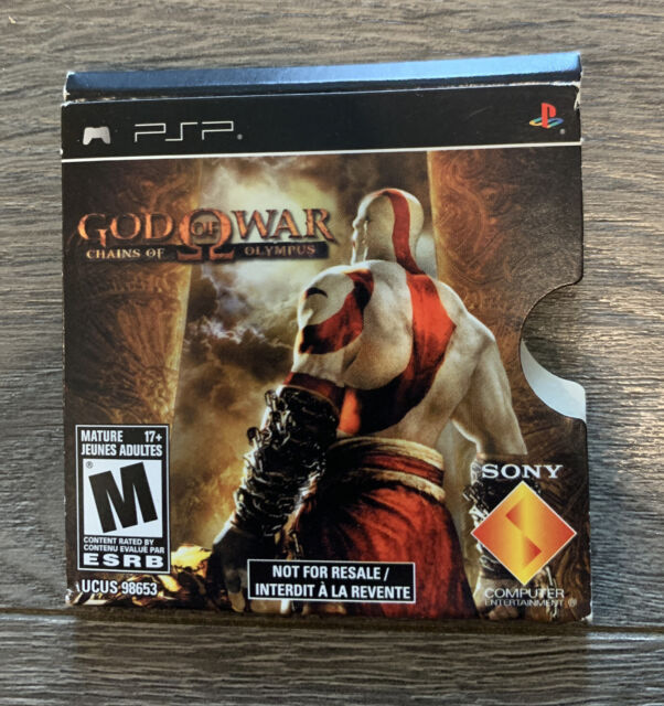 All God Of War Games on PSP 