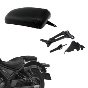 Passenger Seat & Footpegs W/ Bracket Fit For Honda Rebel 1100 CMX1100 21-25 - Picture 1 of 13