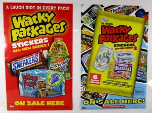2004-2008 Topps Wacky Packages LOT OF 8 "ON SALE HERE" POSTERS 11 x 17 nm- - Picture 1 of 4