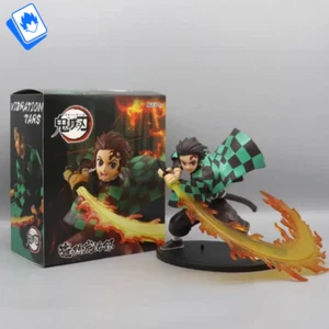 Action Figure Demon Slayer Tanjirou 17cm STATUA DA COLLEZIONE Anime - Foto 1 di 8