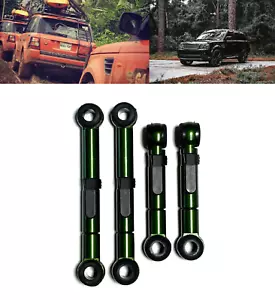 LR RANGE ROVER SPORT 2005-13 ADJUSTABLE 2 SETTING SUSPENSION 1.5 LIFT LINS GREEN - Foto 1 di 16