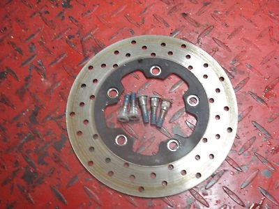 Suzuki GSXR 750 GSX-R 1997 pernos de rotor de freno trasero y rotor Foto 1 de 4