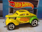 Hot Wheels Larry's Garage Chase PASS'N GASSER ☀yellow;green☀real riders☆Loose☆