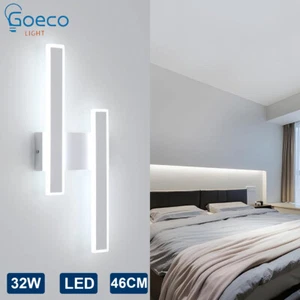 Applique a LED Interno Moderno Lampada da Parete 6500K 32W Soggiorno Corridoio - Foto 1 di 9