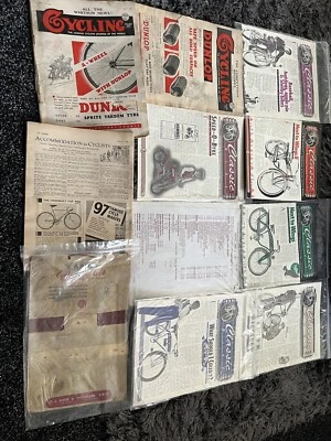 Job lot of Classic Look Cycling Magazines Papers Spares Parts - Image 1 of 4