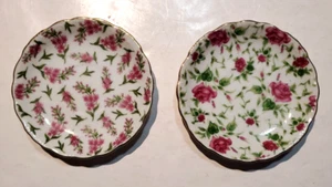 Two Antique Japanese Painted Porcelain Small Plates (4.5 In) - Picture 1 of 2