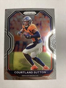 2020 Panini Prizm Courtland Sutton #111 Base Card Denver Broncos - Picture 1 of 3