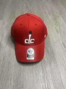 Washington Wizards 47 MVP Adjustable Hat Mens One Size Red NBA Basketball  - Picture 1 of 5