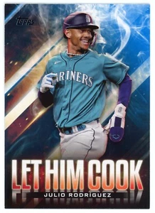 2024 TOPPS UPDATE JULIO RODRIGUEZ LET HIM COOK BLUE - Bild 1 von 1