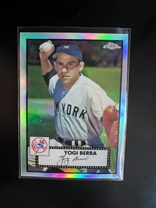 Yogi Berra 2021 Topps Chrome Platinum #473 Refractor New York Yankees - Picture 1 of 2