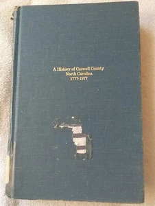 History Of Caswell County North Carolina 1777-1977 Powell Genealogy Books - Picture 1 of 6
