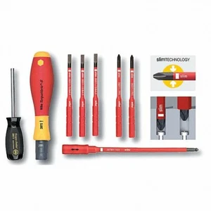WIHA Torque Screwdriver Set, Tip Size 3mm, 4mm, 5.5mm 26X280 **NEW**FREE SHIPING - Picture 1 of 5