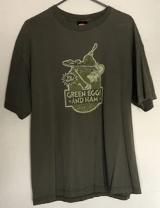 Vintage Dr. Suess T Shirt Green Eggs & Ham Book 2001 Promo Men’s XL - Picture 1 of 5