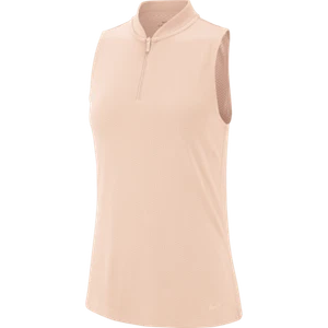 Nike Dri-Fit Women's Blade Sleeveless Golf Polo AJ5227-682 Pink Size X-Large - Picture 1 of 4