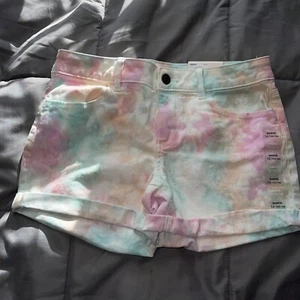 SO Tie Die Shorts - Picture 1 of 8