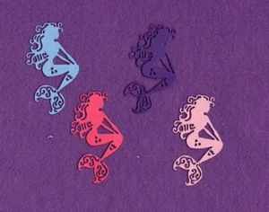 Tarjetas de álbum de recortes troquelados SIRENA # 5 - Imagen 1 de 1