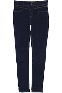 Street One York Vaqueros Elásticos Slim Fit High Waist Mujer Azul Enjuagado - Picture 1 of 4