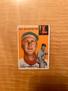 1954 TOPPS BASEBALL #217 PAUL SCHREIBER!! $1 SHIPPING!! - Picture 1 of 2