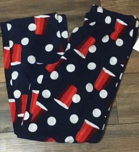 Beer Pong Super Soft & Comfy Fleece Pants Soft & Warm Lounge Pant PJ Bottoms  - Picture 1 of 3