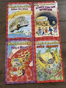 The Magic School Bus scholastic reader Level 2 Book Lot, 4 Books Total - Imagen 1 de 1