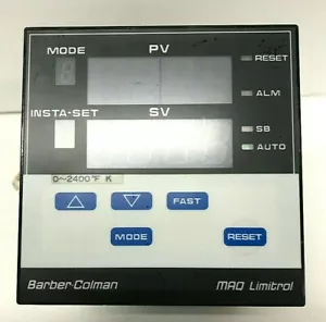 BARBER COLMAN MAQ8-01900-001-5-00 LIMITROL Temperature Controller (1A2) - Picture 1 of 6