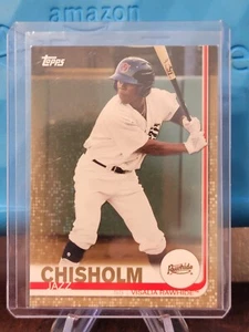 2019 Topps Pro Debut Jazz Chisholm Jr Yankees GOLD 32/50 - Picture 1 of 2