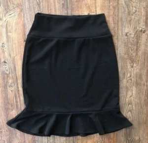 NWT Agnes & Dora Black Flounce Skirt - Womens XX-Small - Picture 1 of 3