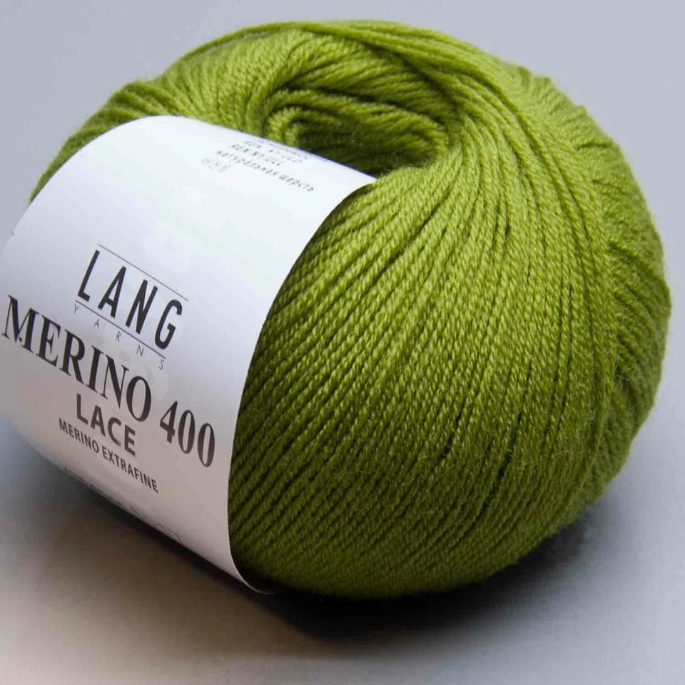 Lang Yarns Merino 400 Lace 44 - LL 200g / 25g - Nadelstärke 2,5 - - Bild 1 von 1