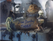 DAVE BARCLAY - Jabba Puppeteer - Star Wars GENUINE SIGNED PHOTO