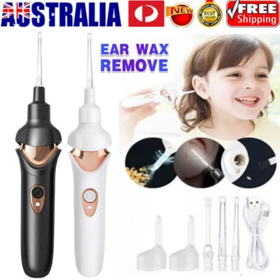 Electric Ear Pick Ear Wax Cleaning Device Removal Vacuum Painless Cleaner Tool - image 1 of 4