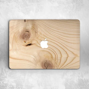 Vintage Retro Beige Wood Hard Cover Case For Macbook Pro Retina Air 11 12 13 15 - Picture 1 of 6