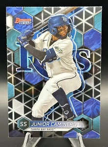 2023 Bowman's Best - Junior Caminero Top Prospects - Tampa Bay Rays #TP-18 - Picture 1 of 2
