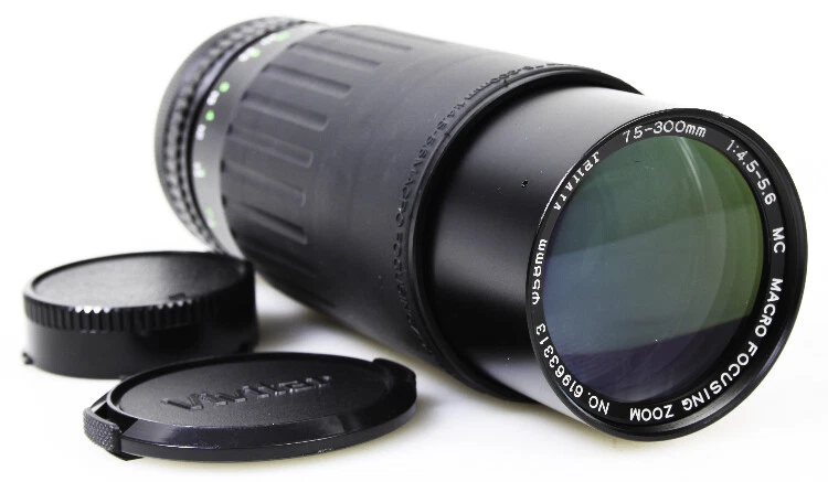 Canon 75-300mm f/4.5 Zoom Lens with Macro for FD Mount - Image 1 of 1