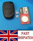 2 Button Remote Key Fob Case For Renault Trafic Master Vauxhall Movano Repair