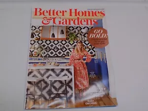 Better Homes Gardens Magazine Feb 2018 Hilary Duff Chocolate Flowers Orchid Bold - Picture 1 of 1