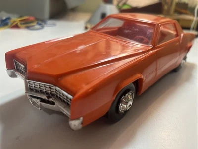 VTG 1967 Processed Plastic Co 1967 Cadillac Eldorado 1:22 Red  Very Good - Image 1 of 4