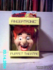 1988 Archie Comics Fingertronic Fingerpuppe neu im Karton - Bild 1 von 2