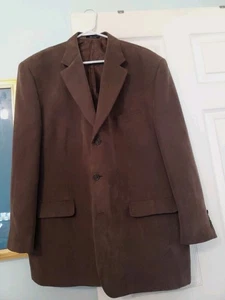 RALPH LAUREN Black Label Brown Corduroy Blazer 48R Jacket EUC Preppy School EUC - Picture 1 of 11
