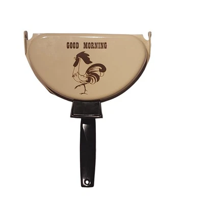 Nordic Ware Vintage "Bom Dia" Galo Omelete Dobrável Panela Off White NOVO! - Imagem 1 de 4