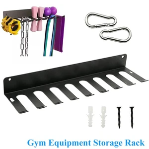 Wall Mount Sturdy Hanger Racks Storage Display Holder For Garage Gym Lounge AU - Picture 1 of 12