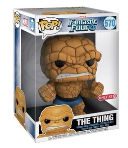 Funko Pop Marvel Fantastic Four The Thing 10" #570 Target Exclusive - Picture 1 of 7
