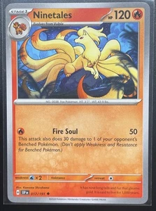 Ninetales 017/191 Sv08: Surging Sparks Non Holo - Picture 1 of 2
