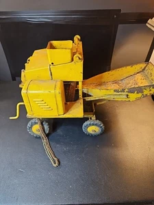 Vintage 1950s Doepke 14" Jaeger Concrete Mixer Pressed Steel Construction Toy - Picture 1 of 8
