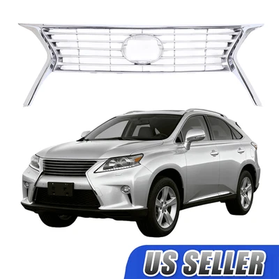 For 2013-2015 Lexus RX350 New Silver Mesh Front Grille Foto 1 de 4
