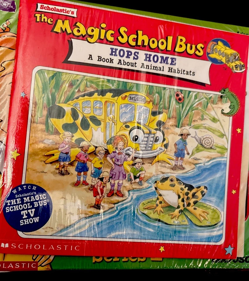 Nuevo de Lote Antiguo Magic School Bus Bonus Pack Serie 2 01 Scholastic-Book CD Lote Microsoft :) Foto 1 de 4