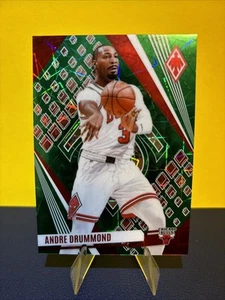 2023-24 Phoenix Andre Drummond Green Velocity Laser Prizm /175 - Picture 1 of 2