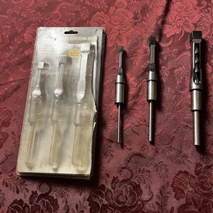 Grip 3 Piece Mortising Bit Set - 1/2” Shank - 1/4”,3/8”,5/8” Bits Included - Picture 1 of 19