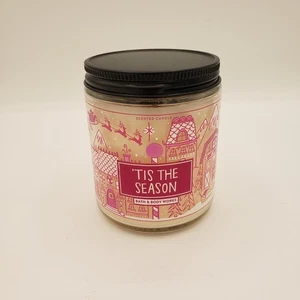 Bath and Body Works Tis The Season Eindocht Schraubverschluss 7 Unzen Kerze NEU - Bild 1 von 4