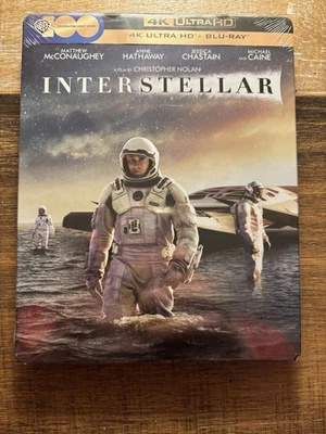 Interstellar 4K Ultra HD Blu-Ray Édition limitée collector boîtier SteelBook - Photo 1/2