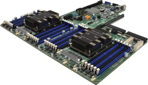 Supermicro ATX motherboard X11DPU Rev:1.10 LGA 3647 Socket 2x cooler - Picture 1 of 6